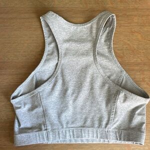 Outdoor Voices Athena crop top heather grey medium